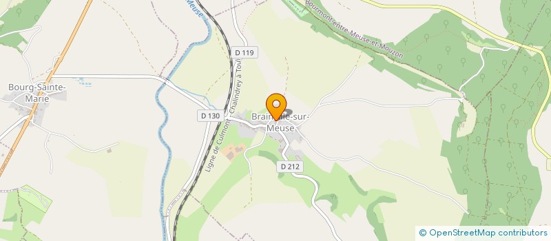 localisation de l'entreprise LES FESTIV'DEL'ANGE à BRAINVILLE-SUR-MEUSE