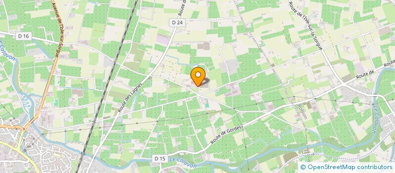 localisation de l'entreprise LES FESTIVALES  CAVAILLON