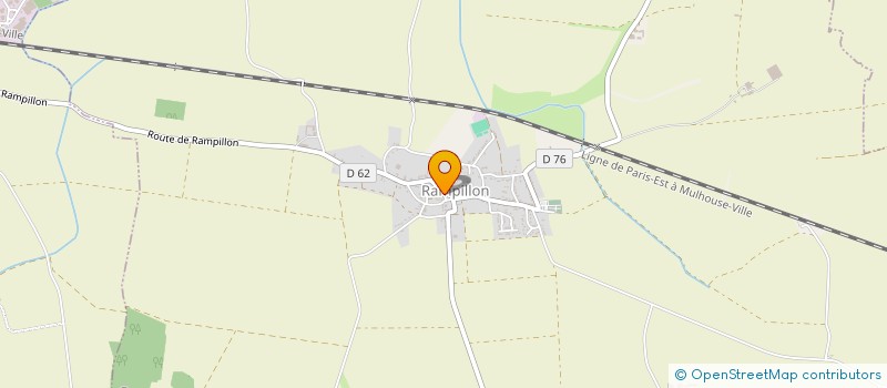 localisation de l'entreprise LES FET ARTS  RAMPILLON