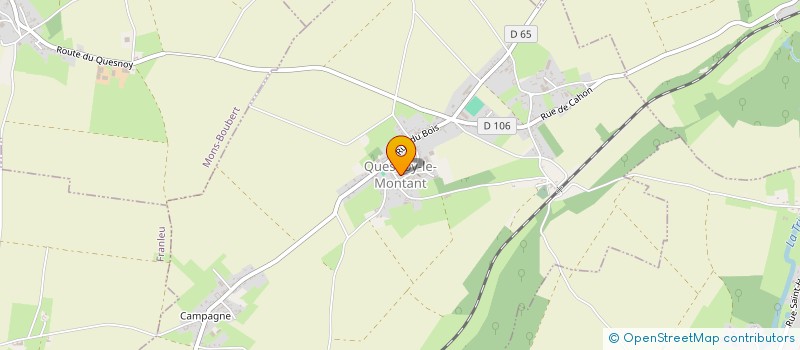 localisation de l'entreprise LES FETES QUERCITAINES à QUESNOY-LE-MONTANT