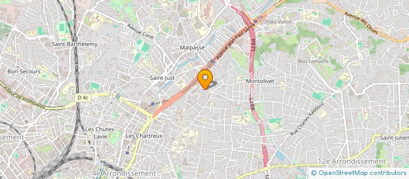 localisation de l'entreprise LES FEYSSETTES à MARSEILLE