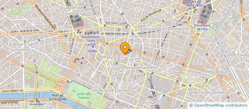 localisation de l'entreprise LES FIDELES DE L OPERA COMIQUE à PARIS