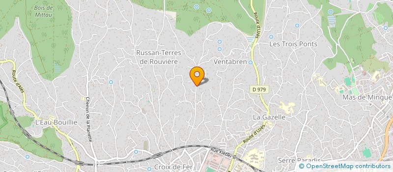 localisation de l'entreprise LES FIGUIERS  NIMES