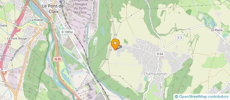 localisation de l'entreprise LES FILAOS  CHAMPAGNIER