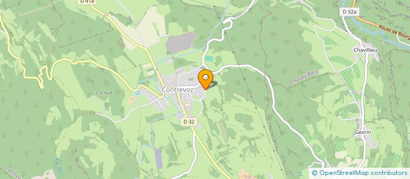 localisation de l'entreprise LES FILAOS à CONTREVOZ