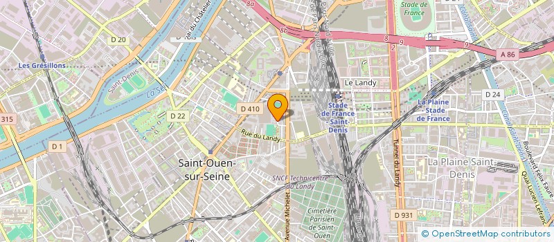 localisation de l'entreprise LES FILEUSES à SAINT-DENIS