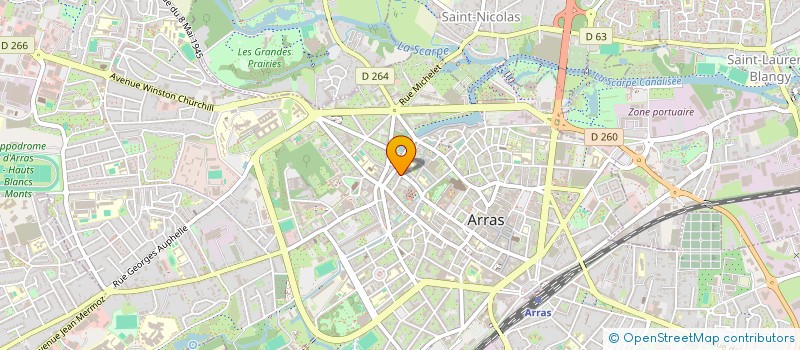 localisation de l'entreprise LES FILEUSES PARESSEUSES à ARRAS