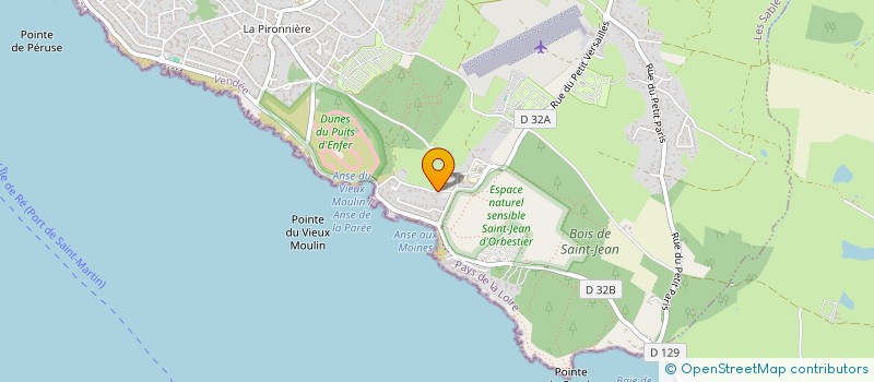 localisation de l'entreprise LES FILLES à LES SABLES D'OLONNE