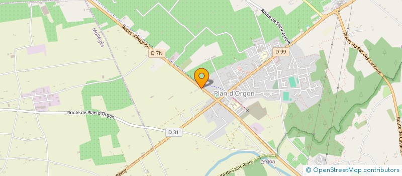 localisation de l'entreprise LES FILLES à PLAN-D'ORGON