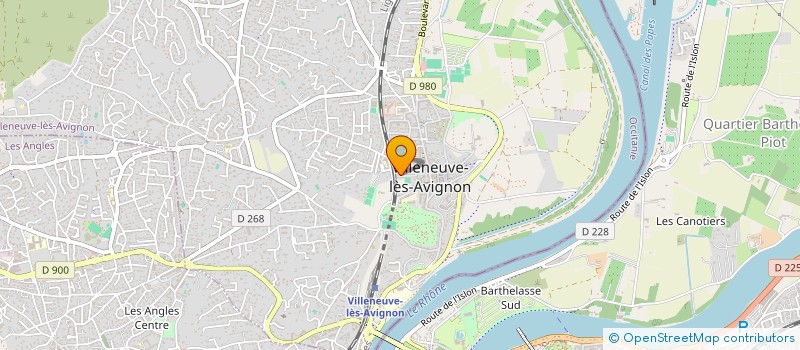localisation de l'entreprise LES FILLES à VILLENEUVE-LES-AVIGNON