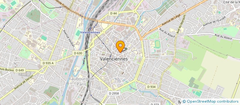 localisation de l'entreprise LES FILLES COSMIQUES  VALENCIENNES