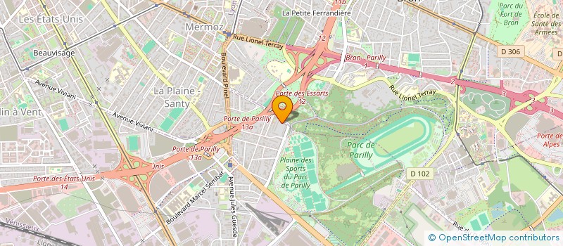 localisation de l'entreprise LES FILLES DE BELKIS  VENISSIEUX