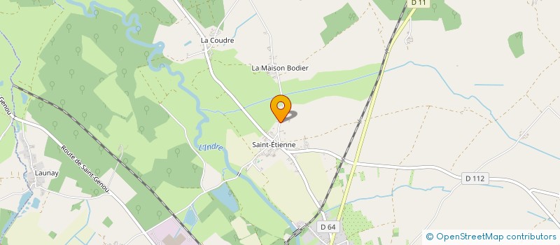 localisation de l'entreprise LES FILLES DE LA MUSETTE à BUZANCAIS