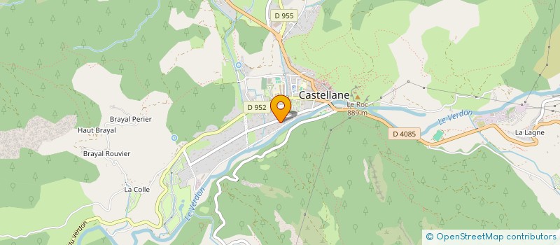 localisation de l'entreprise LES FILLES DU CAFE 2.0 à CASTELLANE