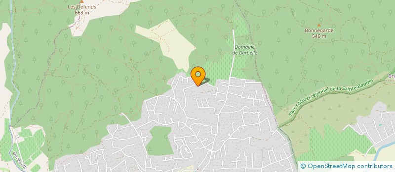 localisation de l'entreprise LES FILLOTTES  GAREOULT