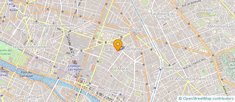 localisation de l'entreprise LES FILMS A LOU à PARIS