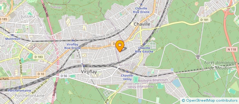 localisation de l'entreprise LES FILMS ALEXANDRE EYMERY à CHAVILLE