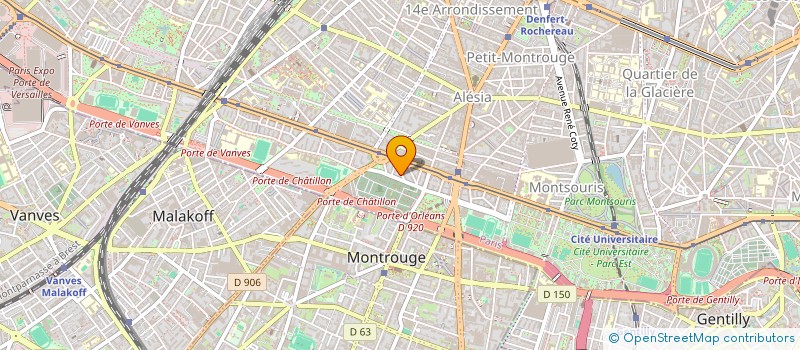 localisation de l'entreprise LES FILMS BLEUS LIMITED  PARIS