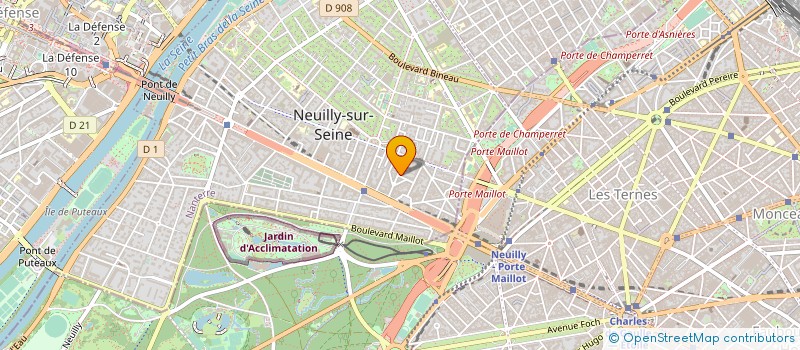 localisation de l'entreprise LES FILMS CHRISTIANE KIEFFER à NEUILLY-SUR-SEINE
