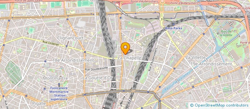 localisation de l'entreprise LES FILMS DE DUNK  PARIS