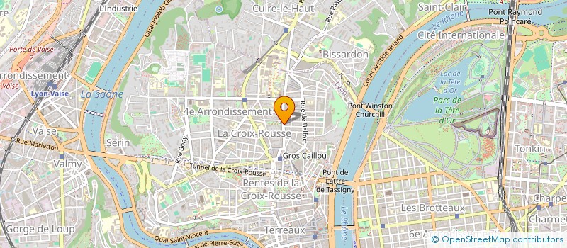 localisation de l'entreprise LES FILMS DE L AGORA à LYON