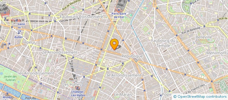 localisation de l'entreprise LES FILMS DE L'AURORE  PARIS