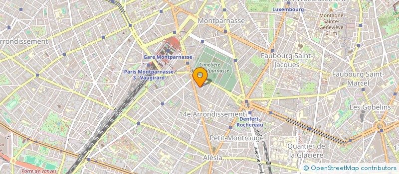 localisation de l'entreprise LES FILMS DE L'AUTRE  PARIS