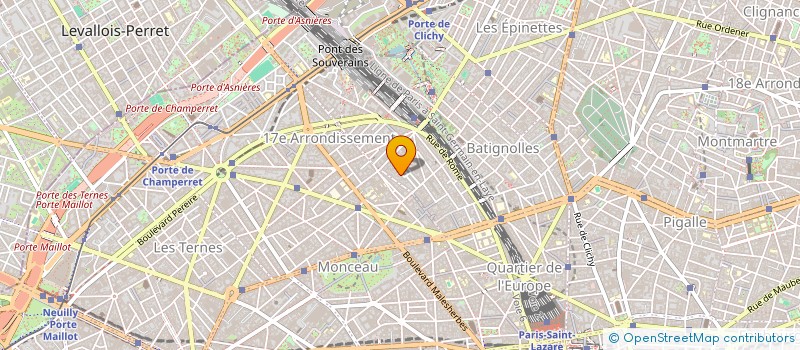 localisation de l'entreprise LES FILMS DE L'ETOILE  PARIS