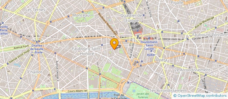 localisation de l'entreprise LES FILMS DE L'HORIZON à PARIS