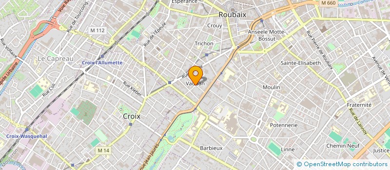localisation de l'entreprise LES FILMS DE LA CHARPENTERIE à ROUBAIX