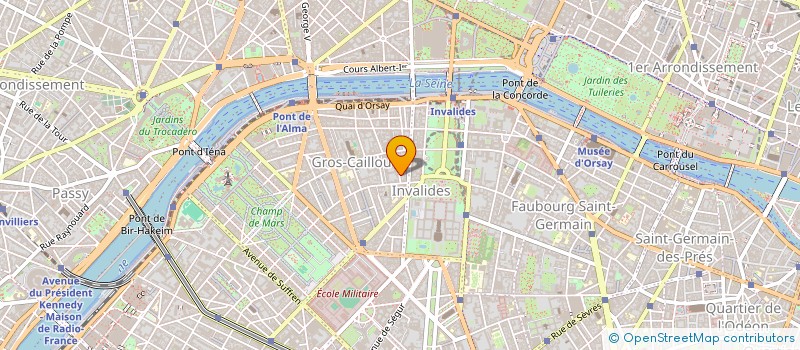 localisation de l'entreprise LES FILMS DE LA COMETE  PARIS