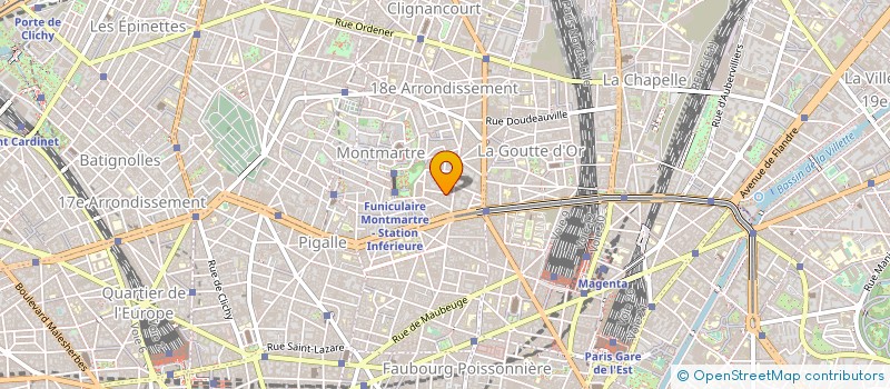 localisation de l'entreprise LES FILMS DE LA GALERE à PARIS