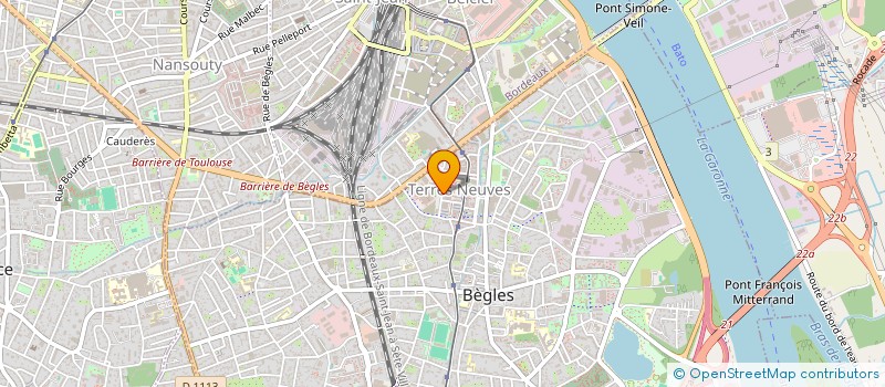 localisation de l'entreprise LES FILMS DE LA GAZELLE à BEGLES