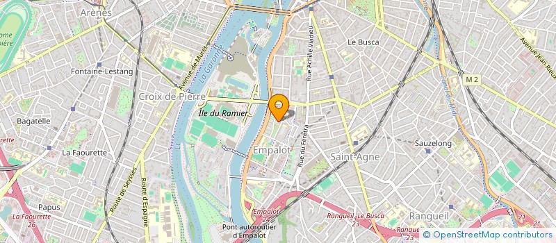 localisation de l'entreprise LES FILMS DE LA HAUTE VALLEE à TOULOUSE