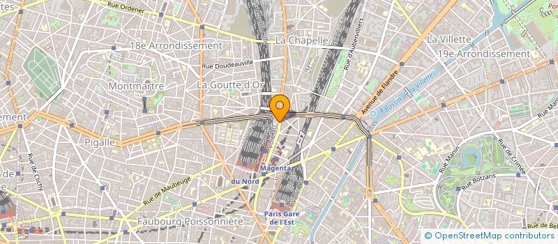 localisation de l'entreprise LES FILMS DE LA MULE à PARIS