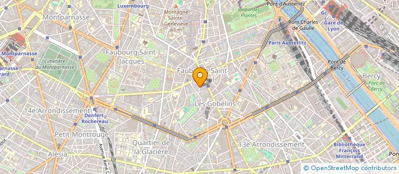 localisation de l'entreprise LES FILMS DE LA REINE BLANCHE  PARIS