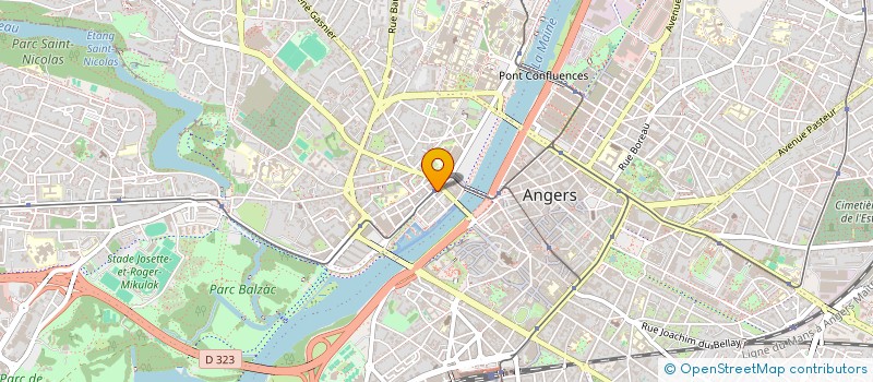 localisation de l'entreprise LES FILMS DE LA RIPOSTE à ANGERS