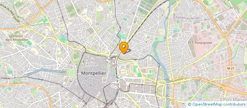 localisation de l'entreprise LES FILMS DE RITA  MONTPELLIER