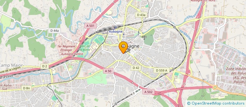 localisation de l'entreprise LES FILMS DES COLLINES à AUBAGNE