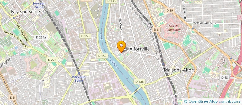 localisation de l'entreprise LES FILMS DU 22 MAI à ALFORTVILLE