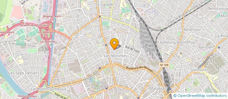 localisation de l'entreprise LES FILMS DU BERET à TOULOUSE