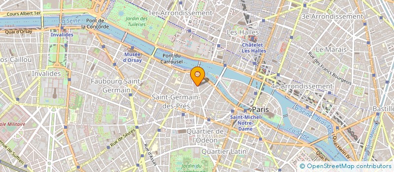 localisation de l'entreprise LES FILMS DU CAMELIA à PARIS