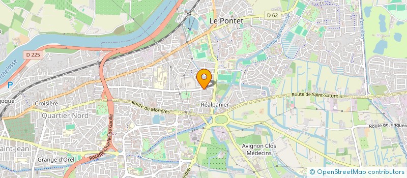 localisation de l'entreprise LES FILMS DU CERCLE à LE PONTET