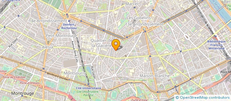 localisation de l'entreprise LES FILMS DU CHANTIER  PARIS