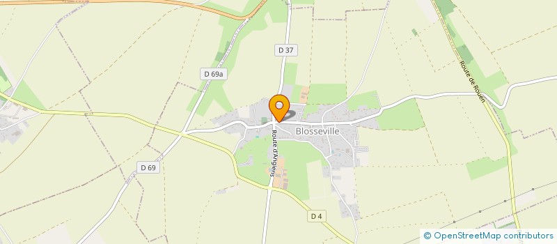 localisation de l'entreprise LES FILMS DU JARDIN  BLOSSEVILLE