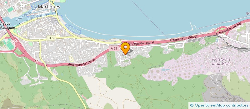 localisation de l'entreprise LES FILMS DU JEU  MARTIGUES