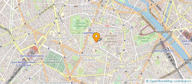 localisation de l'entreprise LES FILMS DU LAGON BLEU  PARIS