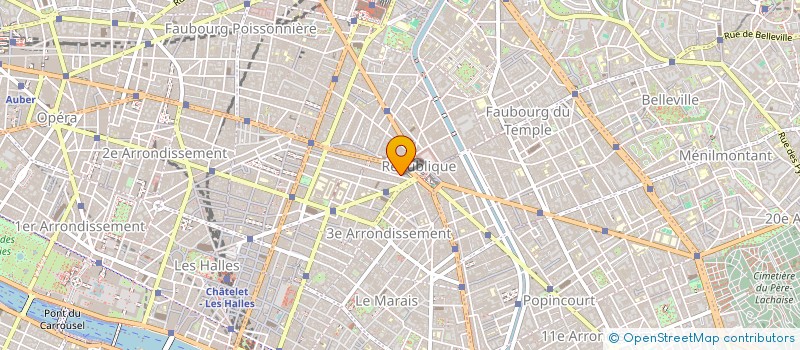 localisation de l'entreprise LES FILMS DU MEXIQUE  PARIS