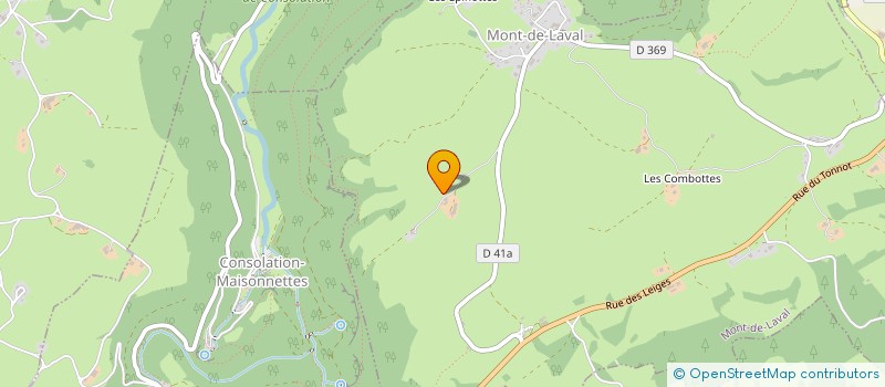 localisation de l'entreprise LES FILMS DU MILAN ROYAL  MONT-DE-LAVAL