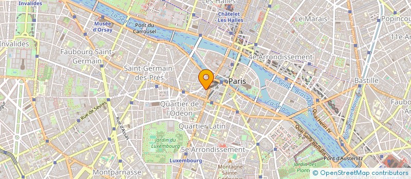 localisation de l'entreprise LES FILMS DU PANTHEON à PARIS